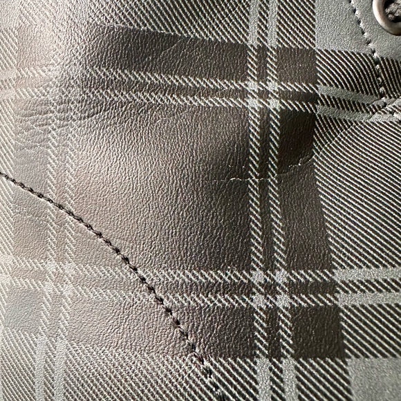 Green and black Plaid grunge boots Sz 11 - Picture 11 of 11